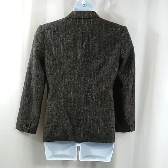 Patricia Roberts wool blend blazer women's size 10 multicolor - Picture 2 of 16
